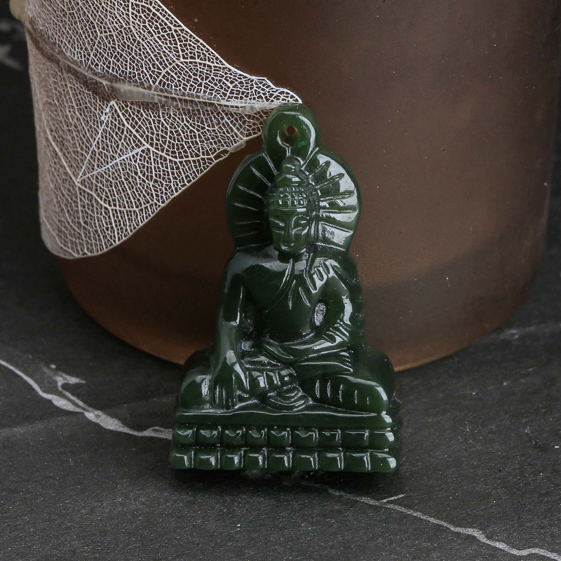 Phật Adida Ngọc Bích King Jade 002 - Vẻ đẹp thoát tục